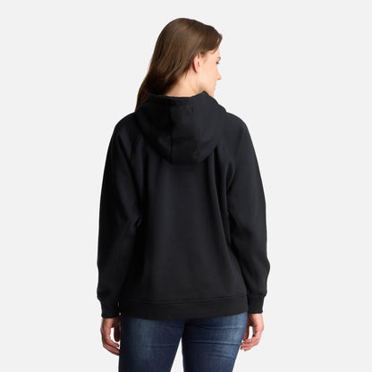 Poleron Mujer Ulmo Hoody Sweatshirt Negro Lippi