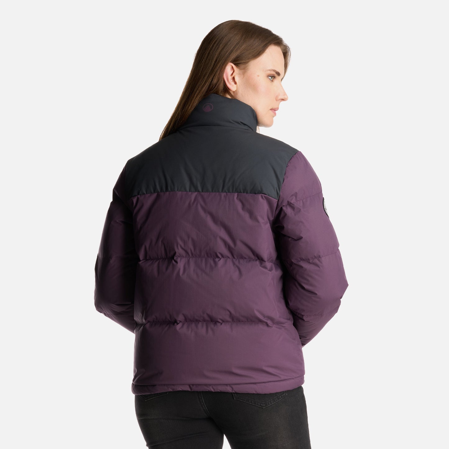 Chaqueta Mujer Urban Down Jacket Morado Oscuro Lippi