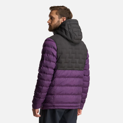 Chaqueta Hombre Bazpur EVO Down Hoody Jacket Morado Lippi