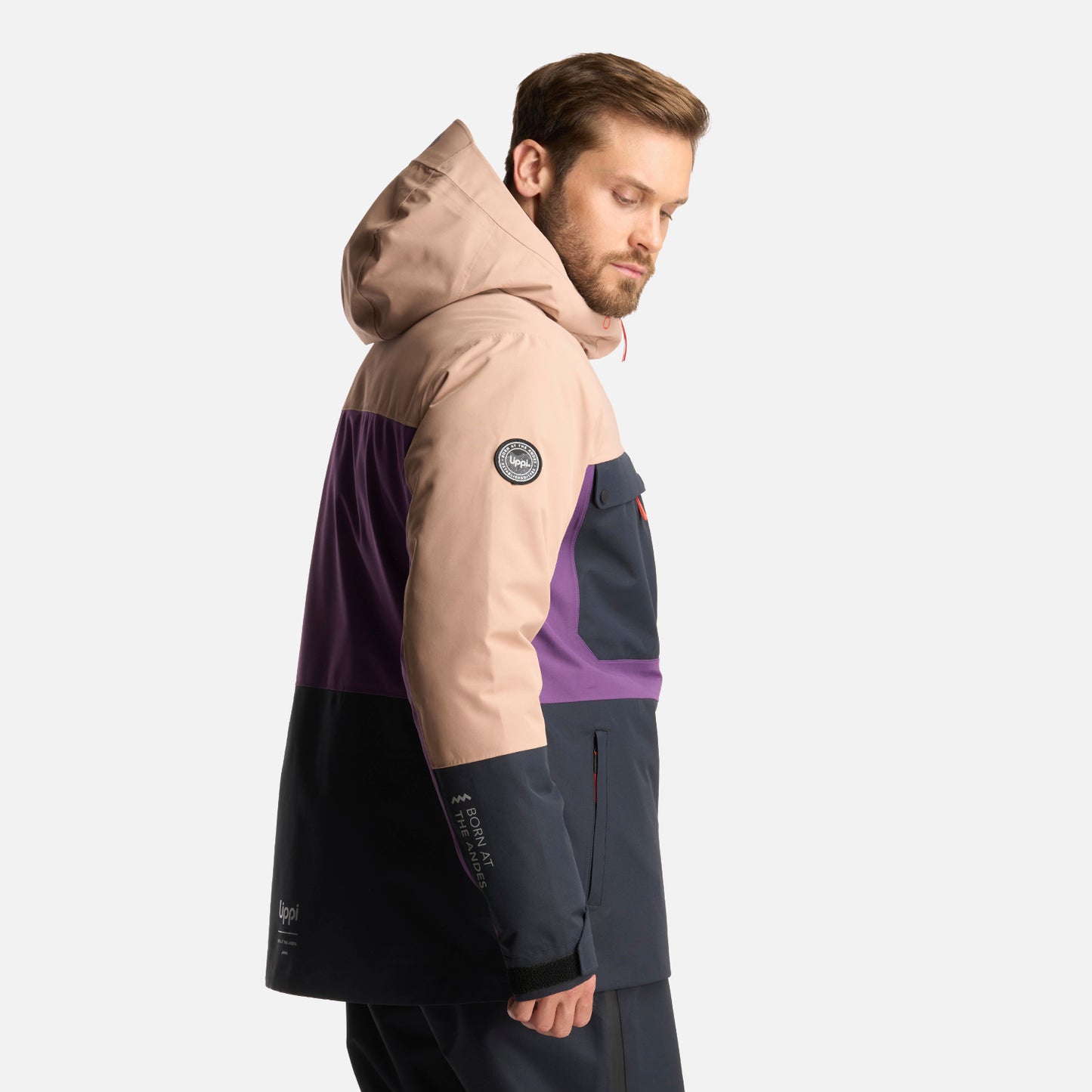 Chaqueta Hombre Black Hill B-Dry Jacket Morado Lippi