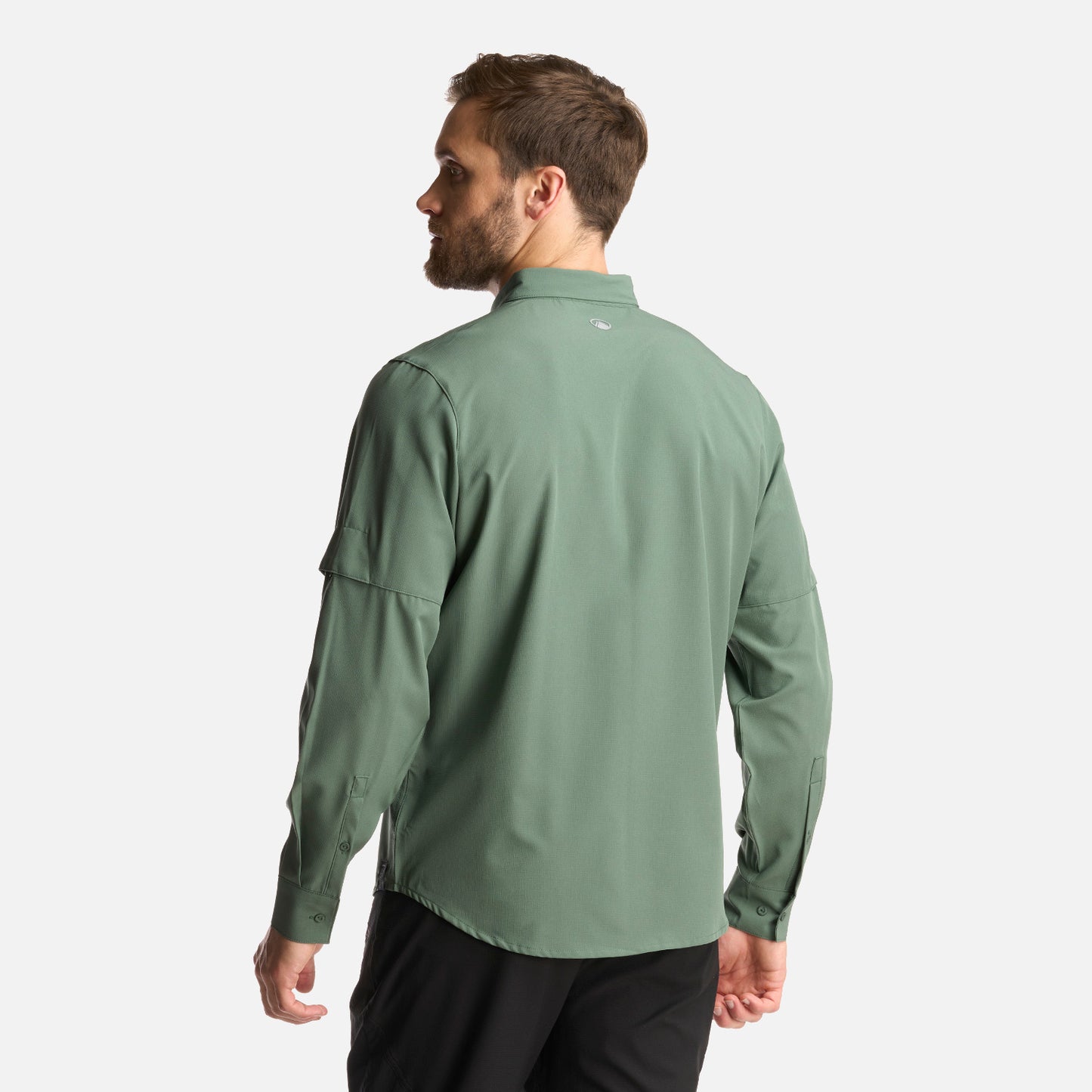 Camisa Hombre Murallon Q-Dry Shirt Verde Musgo Lippi