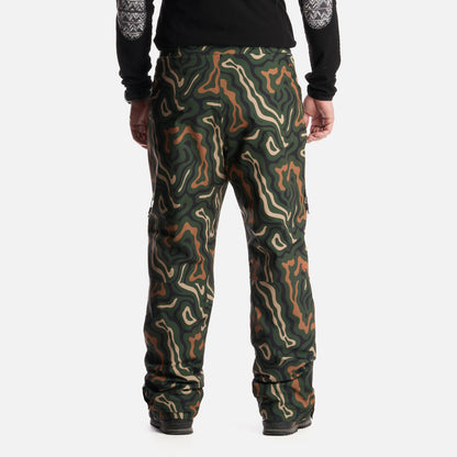 Pantalon Hombre Kunk Print Verde Militar Haka Honu