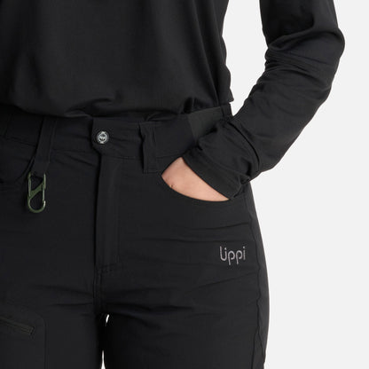 Pantalón Mujer Lennox Q-Dry Slim Fit Pants Negro Lippi