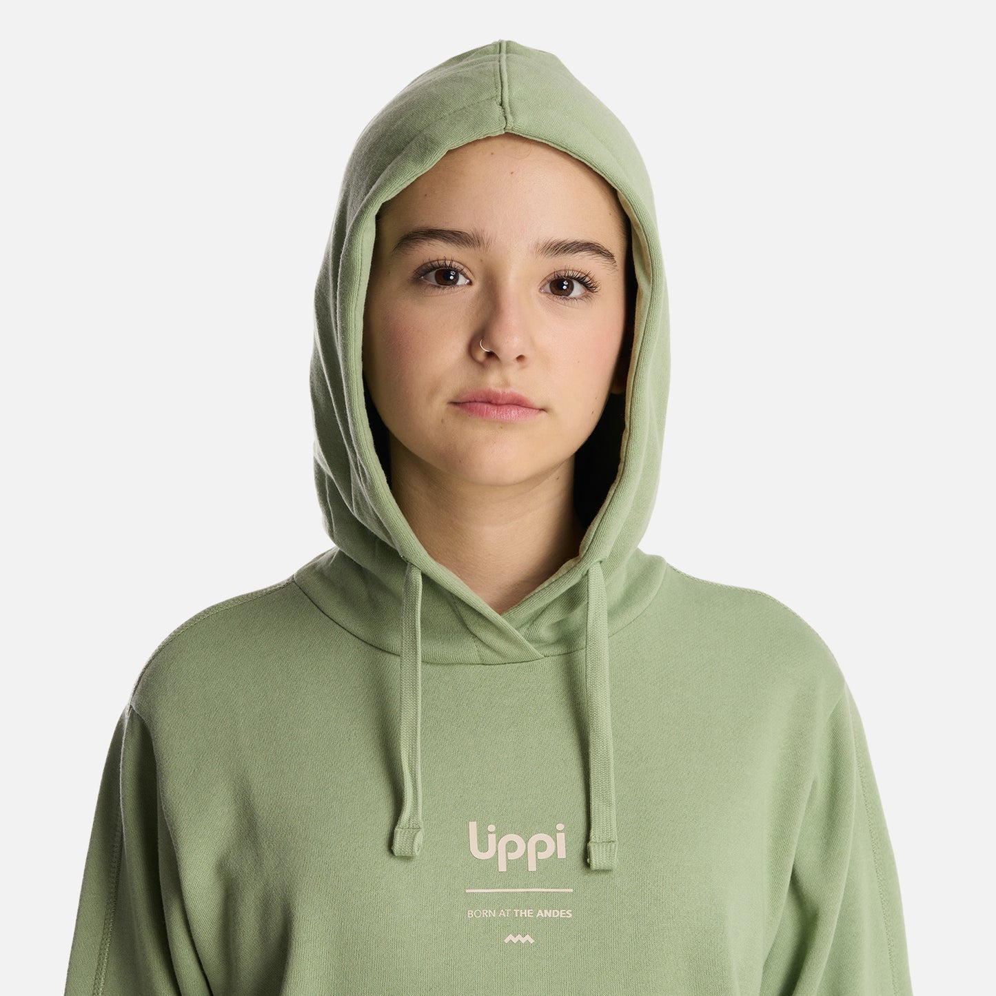 Polerón Teen Girl Ulmo Mid Point Hoody Sweatshirt Jade Lippi