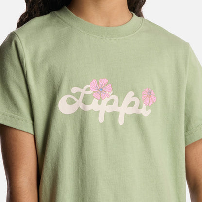 Polera Niña Logo Lippi T-Shirt Jade Lippi