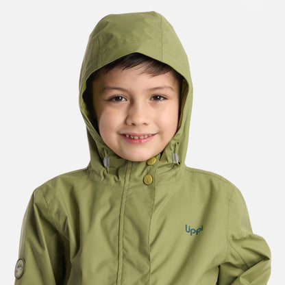 Chaqueta Niño Blizzard B-Dry Hoody Jacket Verde Lippi