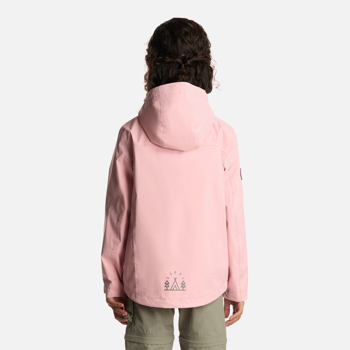 Chaqueta Niña Blizzard B-Dry Hoody Jacket Rosado Lippi