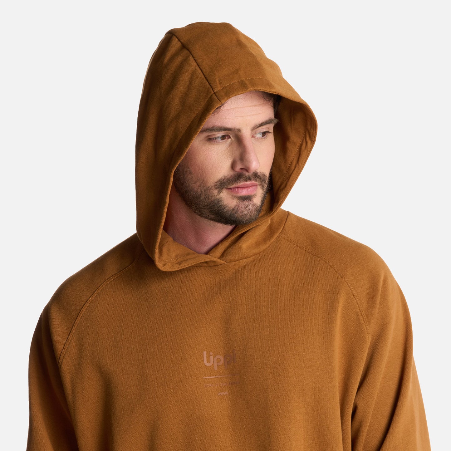 Polerón Hombre Ulmo Hoody Sweatshirt Mostaza Lippi