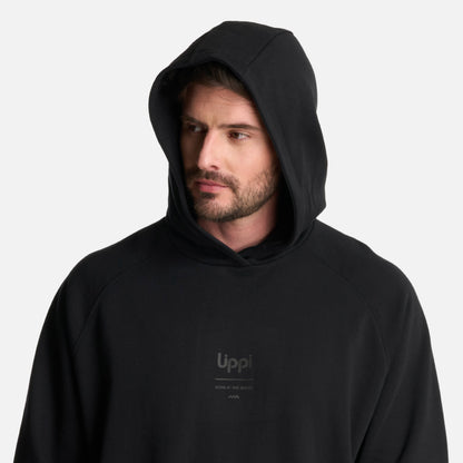 Polerón Hombre Ulmo Hoody Sweatshirt Negro Lippi