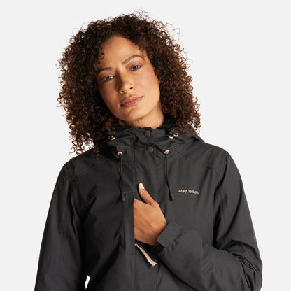 Chaqueta Mujer Kilperry Negro Haka Honu