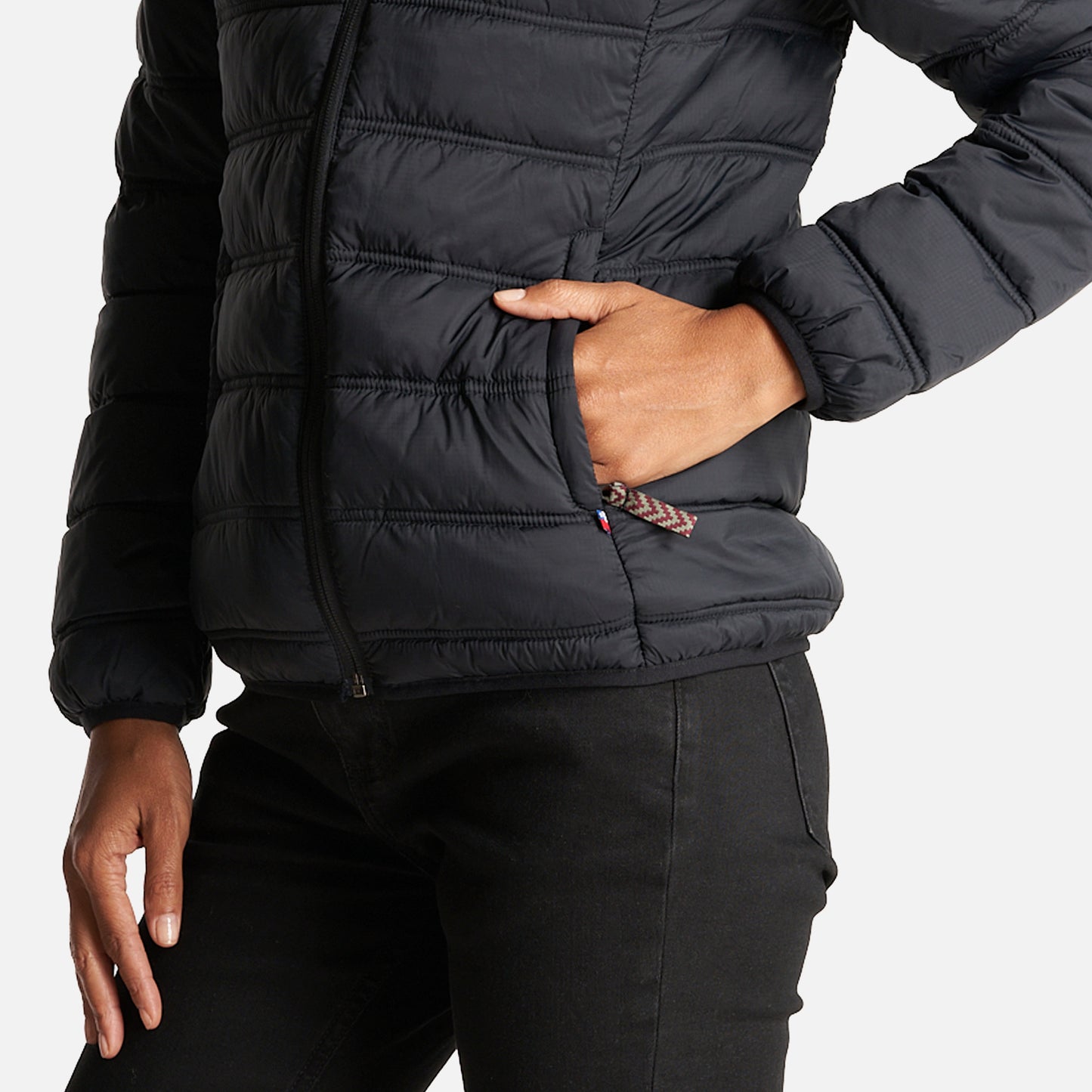 Chaqueta Mujer Ultraliviana Negro Haka Honu