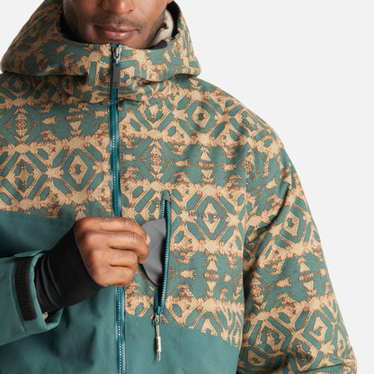 Chaqueta Hombre Yeti Verde Bosque  Haka Honu