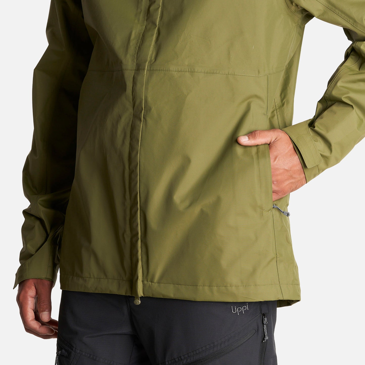 Chaqueta Hombre Alpine B-Dry Hoody Jacket Verde Lippi