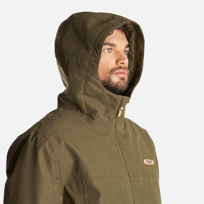 Chaqueta Hombre Citizen Warm B-Dry Hoody Jacket Verde Militar Lippi