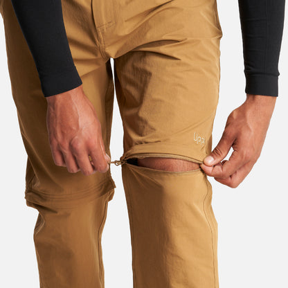 Pantalon Hombre Enduring Mix-2 Q-Dry Pants Mostaza Oscuro Lippi