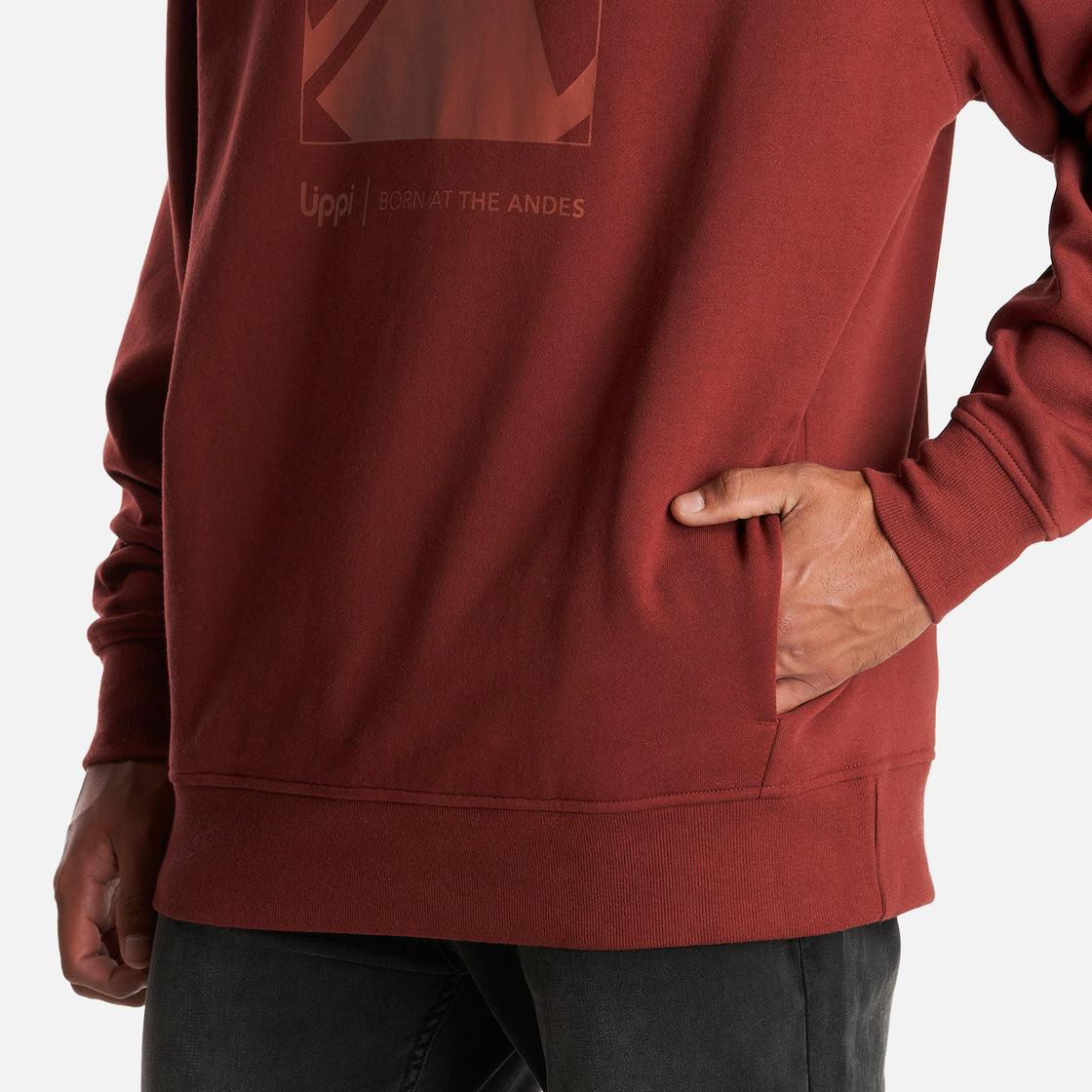 Poleron Hombre Insigne Hoody Sweatshirt Front Print Vino Lippi