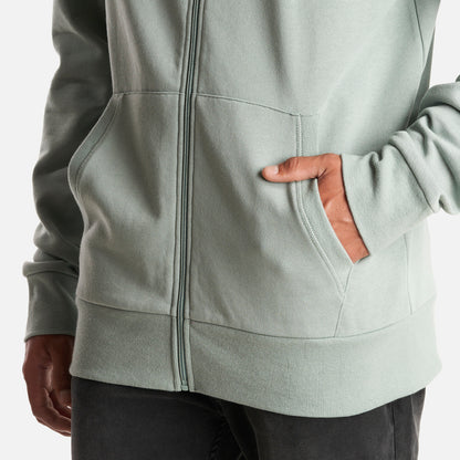 Poleron Hombre Ulmo Full Zip Hoody Sweatshirt Jade    Lippi