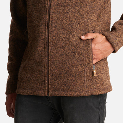 Chaqueta Hombre Wrap Up Blend Pro Jacket Melange Café Lippi