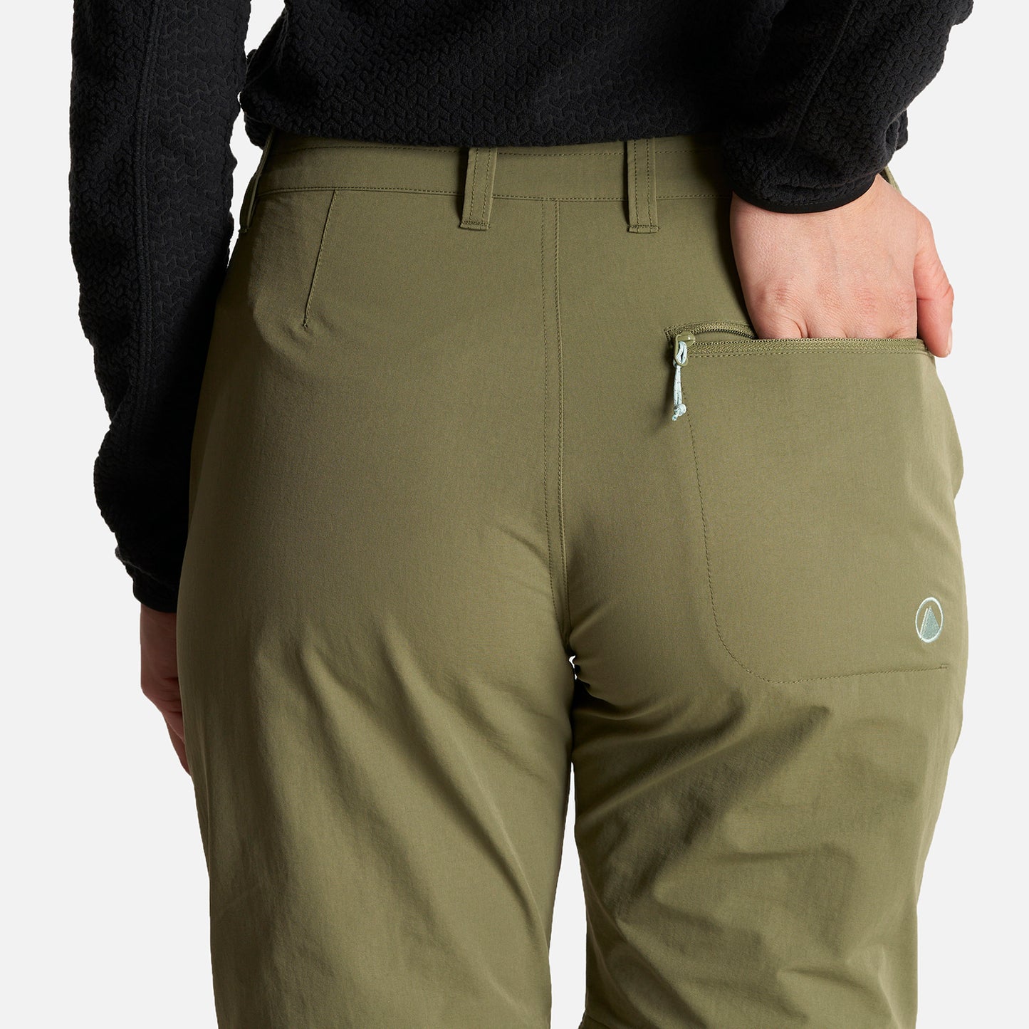 Pantalon Mujer Enduring Mix-2 Q-Dry Pants Verde Lippi