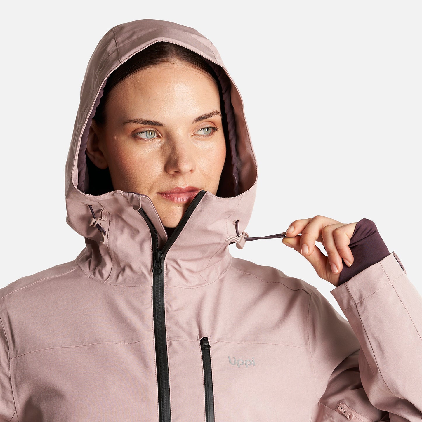 Chaqueta Mujer Sierra Nevada Light B-Dry Hoody Jacket Rosa Claro Lippi