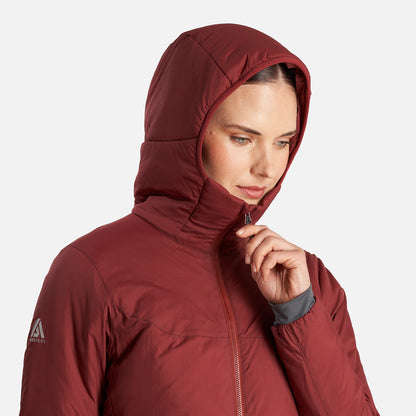 Chaqueta Mujer Spry Steam-Pro Hoody Jacket Ladrillo Lippi