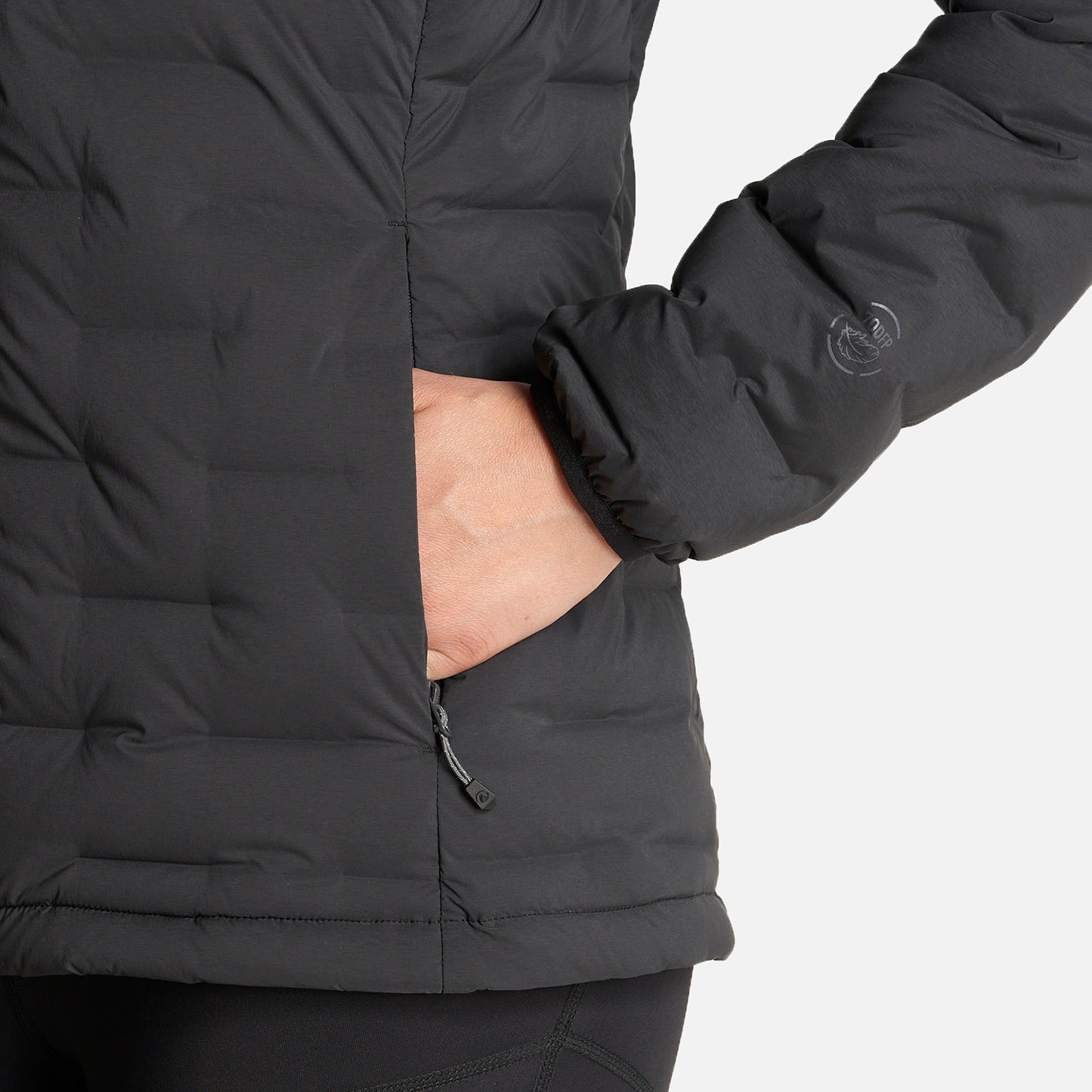 Chaqueta Mujer Ultimate Stretch Down Jacket Negro Lippi