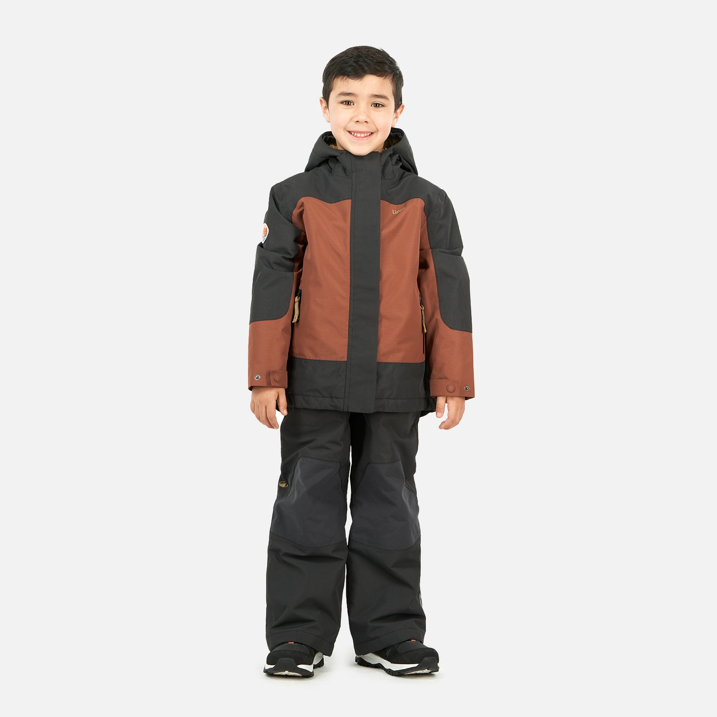 Chaqueta Niño Andes Snow B-Dry Hoody Jacket Ladrillo Lippi