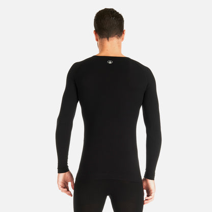 Primera Capa Hombre Skintec 1000 Seamless Top Negro Lippi