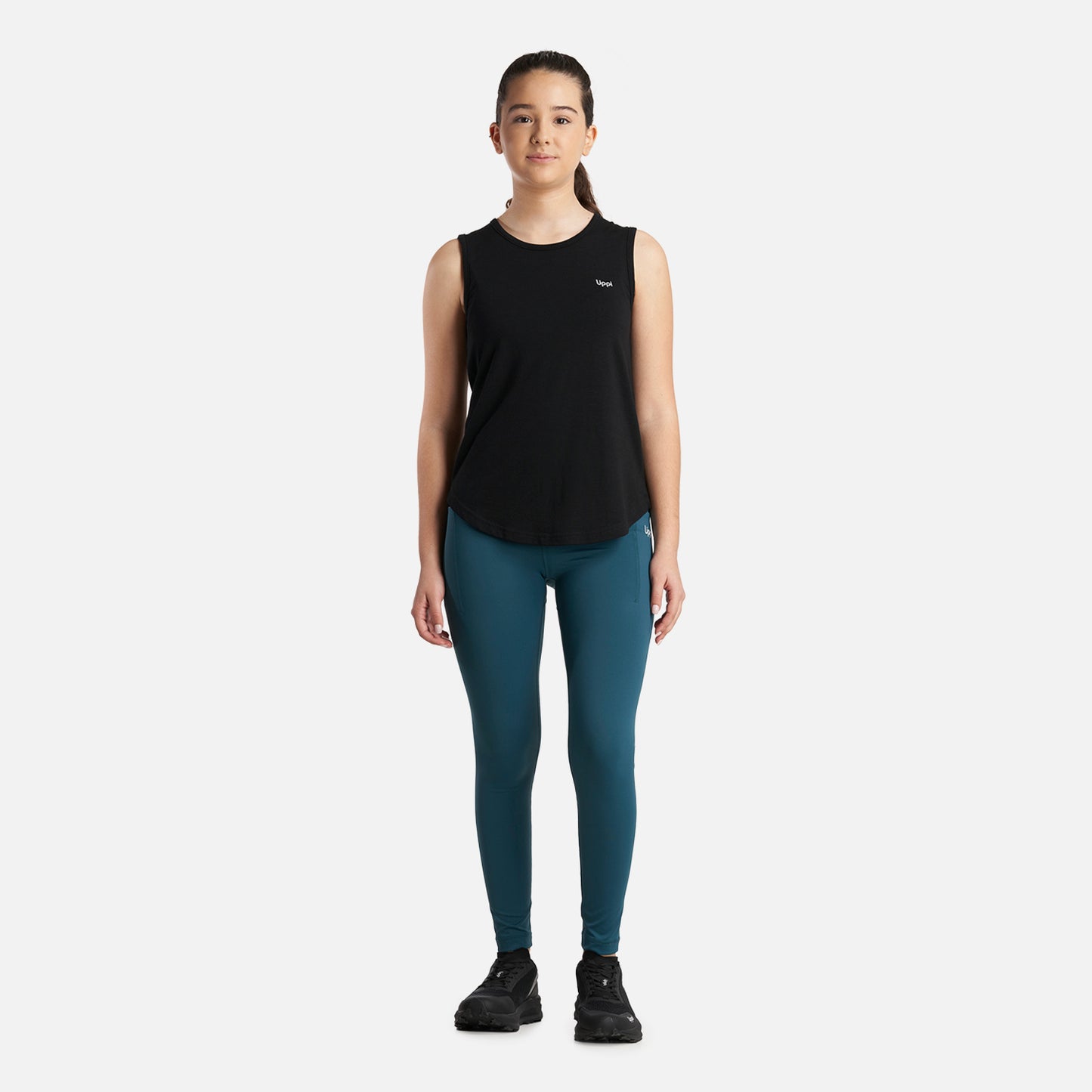 Calza Teen Girl In-Action Sport Leggings Petroleo Lippi