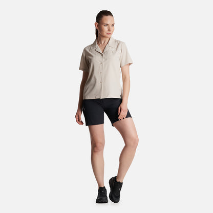 Camisa Mujer  Murallon Q- Dry Shirt Crema Lippi