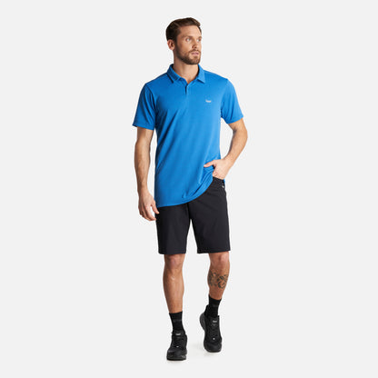 Polera Hombre B-Classic Seamless Polo Azul Lippi