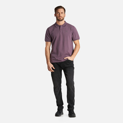 Polera Hombre First Class Elastic Polo Morado Lippi