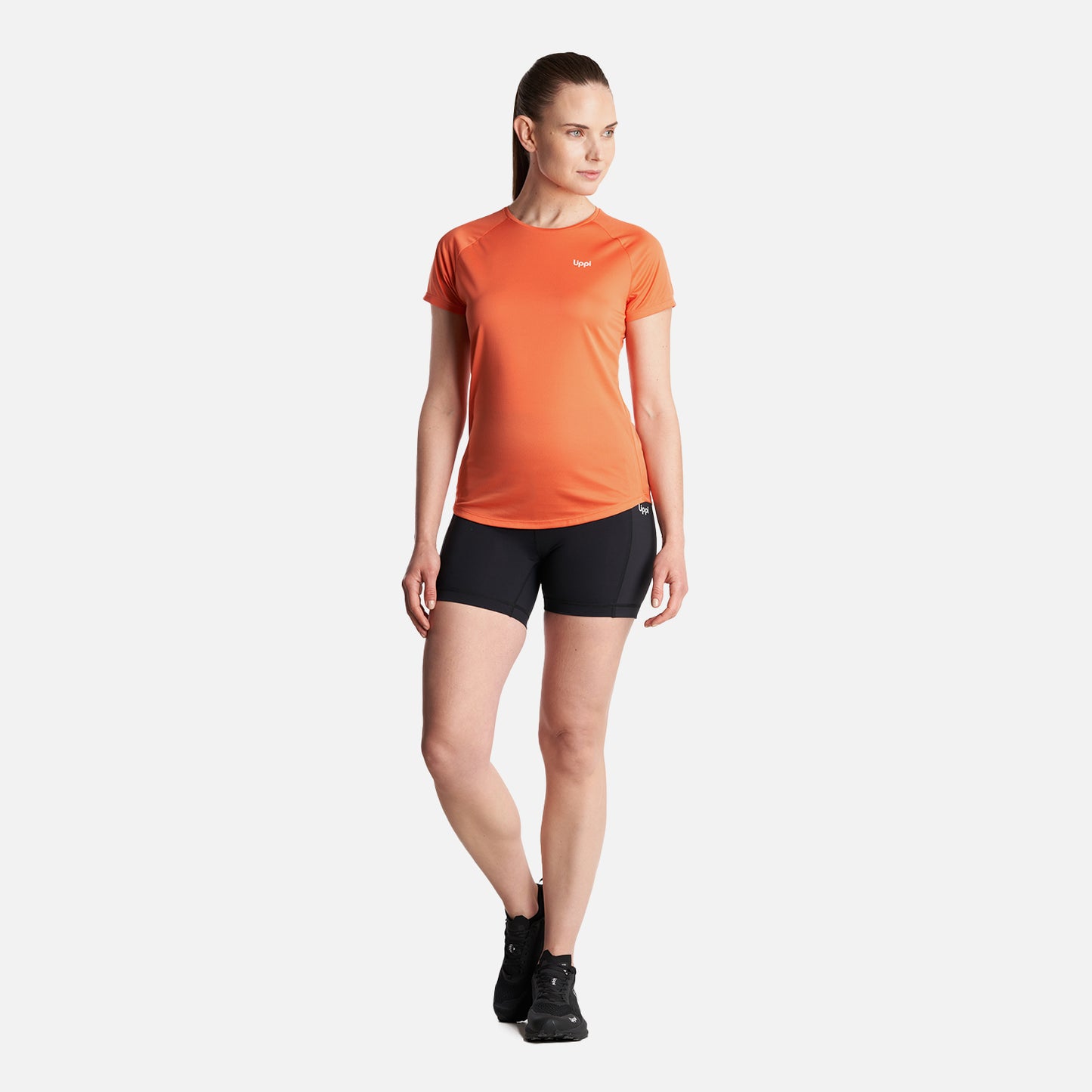 Polera Mujer  Core Q-Dry T-Shirt Salmon Lippi