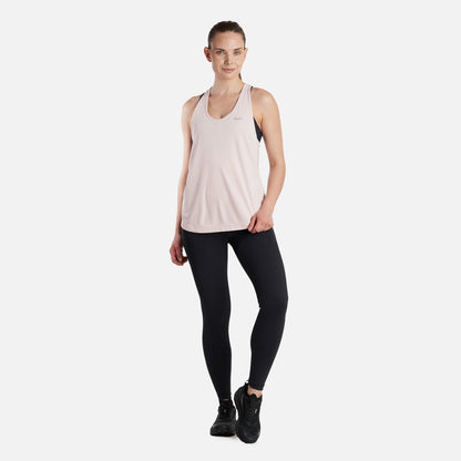 Polera Mujer  Workout Q-Dry Tank T-Shirt Rosa Claro Lippi