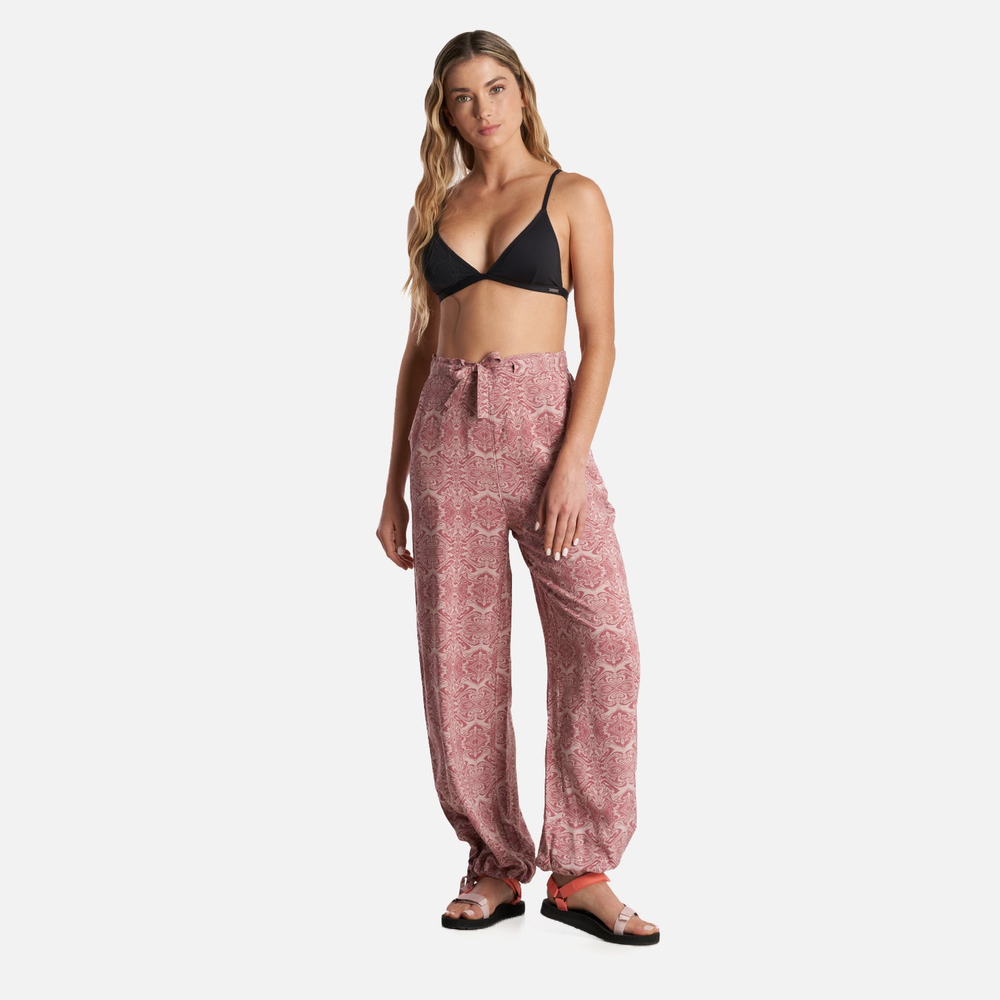 Pantalon Mujer Jipon Print Rosado Haka Honu