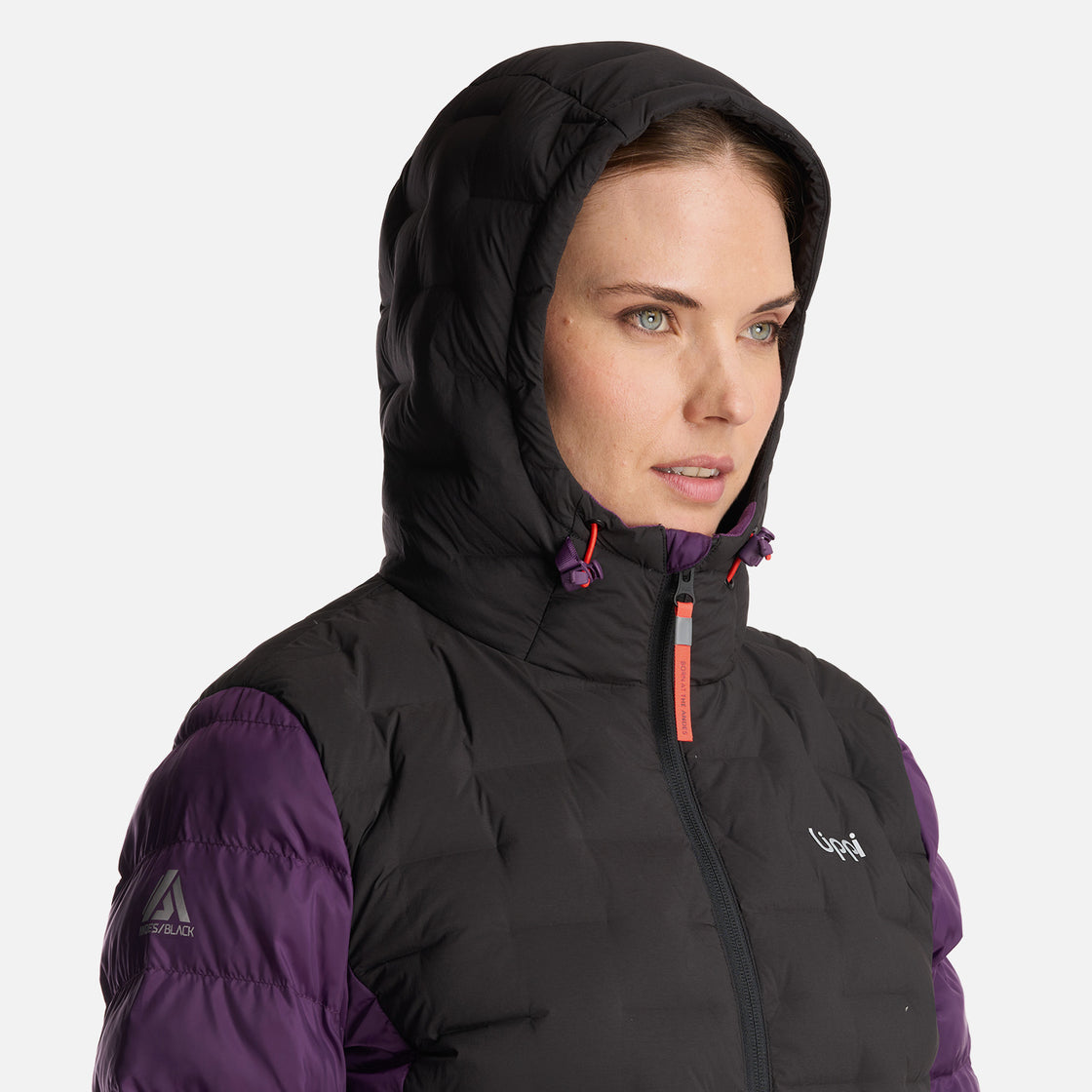 Chaqueta Mujer Bazpur EVO Down Hoody Jacket Morado Lippi