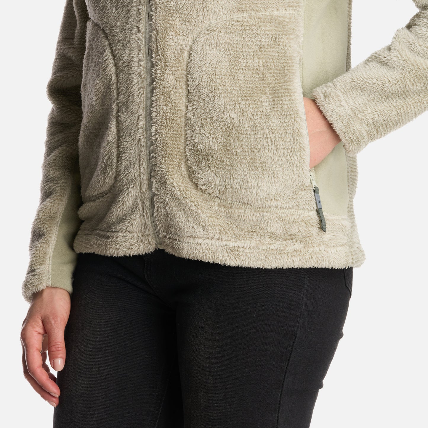 Chaqueta Mujer Ferret Shaggy-Pro Jacket Verde Grisaceo Lippi