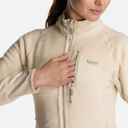 Chaqueta Mujer Numan Shaggy-Pro Jacket Crema Lippi