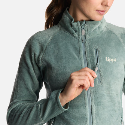 Chaqueta Mujer Numan Shaggy-Pro Jacket Jade Oscuro Lippi