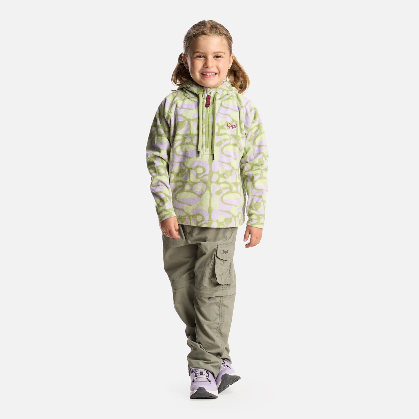 Chaqueta Niña Cold Day Therm-Pro Hoody Jacket Print Pistacho Lippi