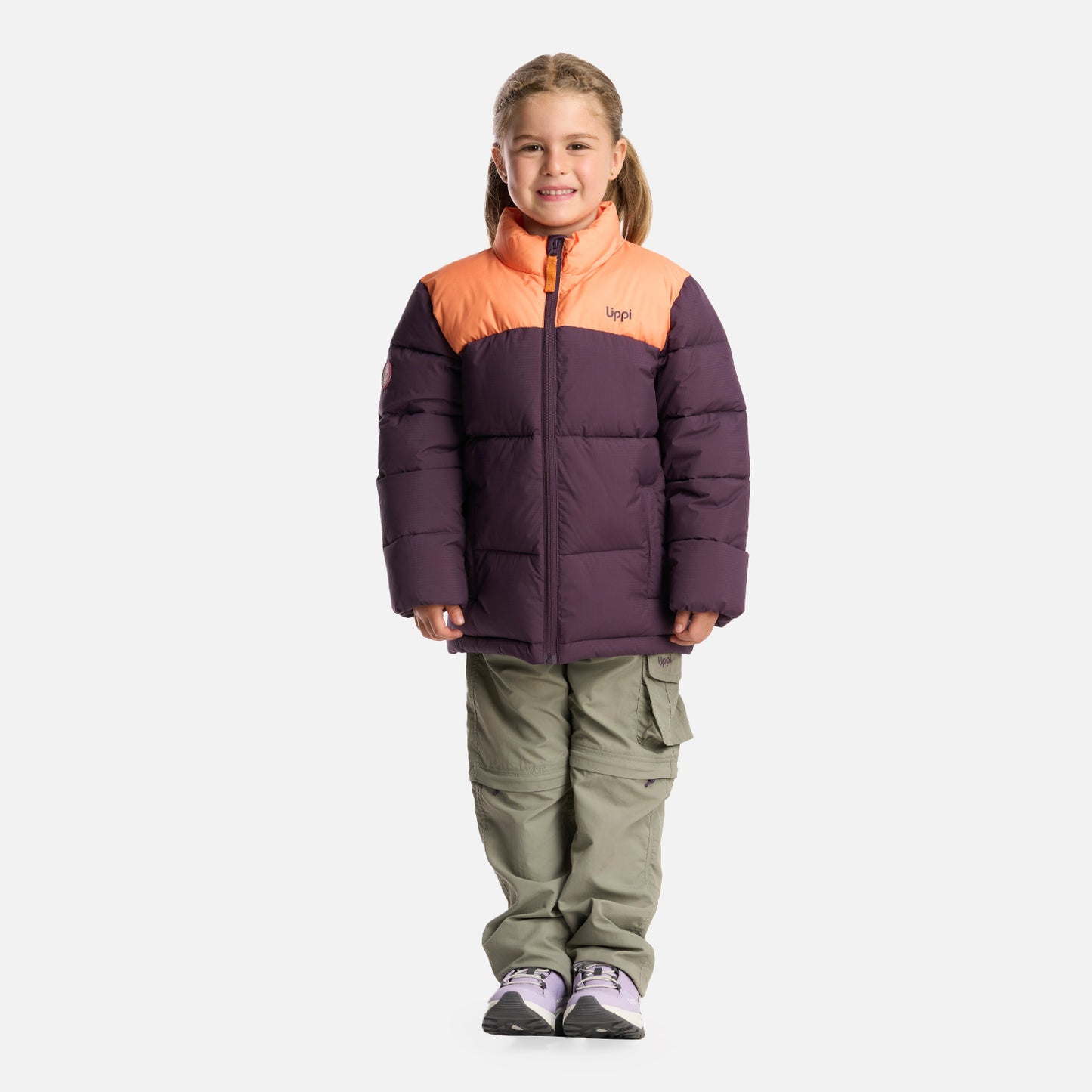 Chaqueta Niña Little Urban Steam-Pro Jacket Morado Oscuro Lippi