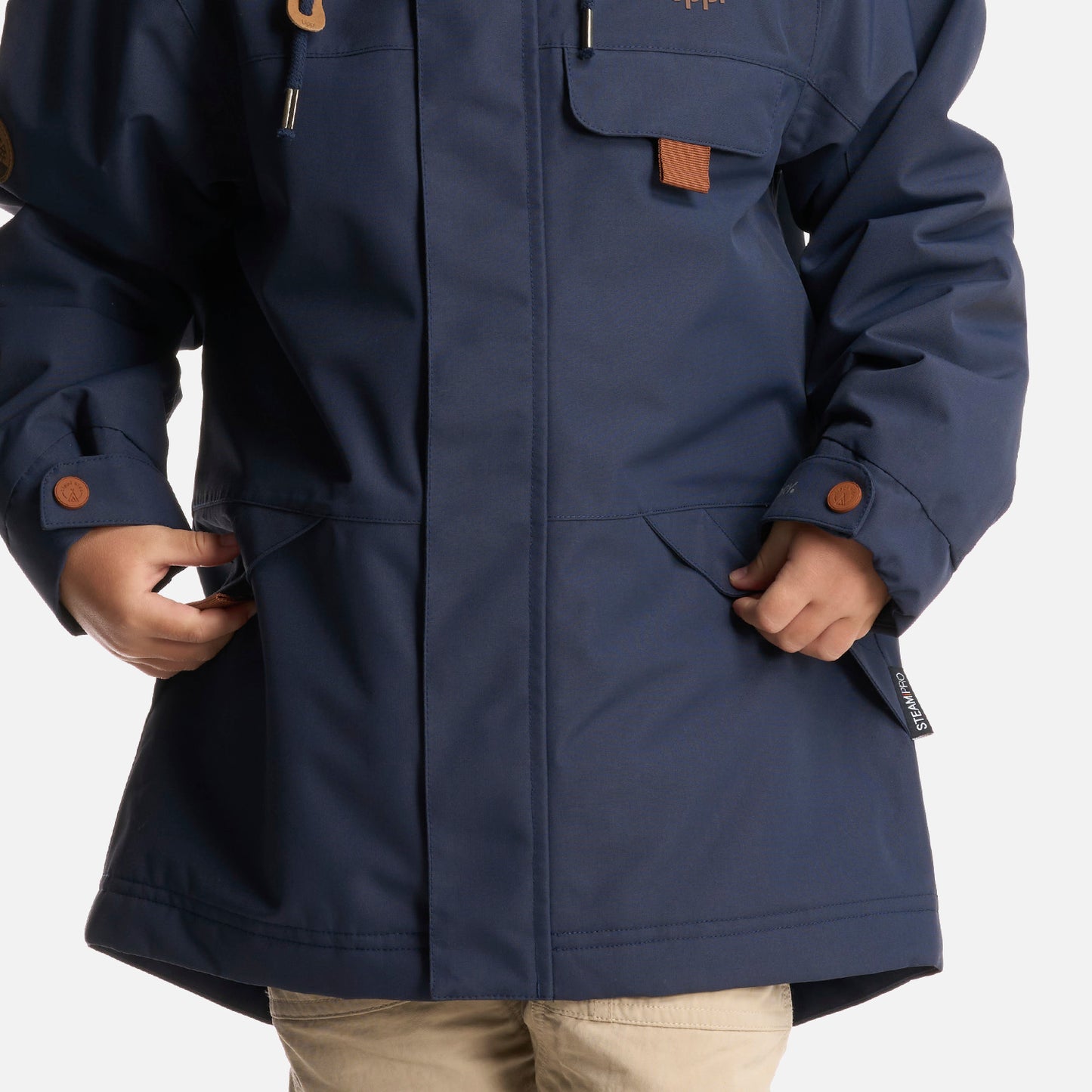 Chaqueta Niño Rainy B-Dry Hoody Jacket Azul Marino Lippi