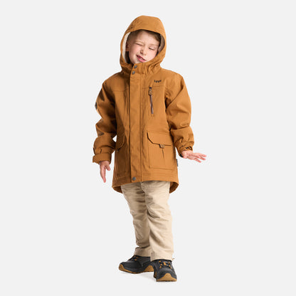 Chaqueta Niño Roble B-Dry Hoody Jacket Cafe Claro Lippi