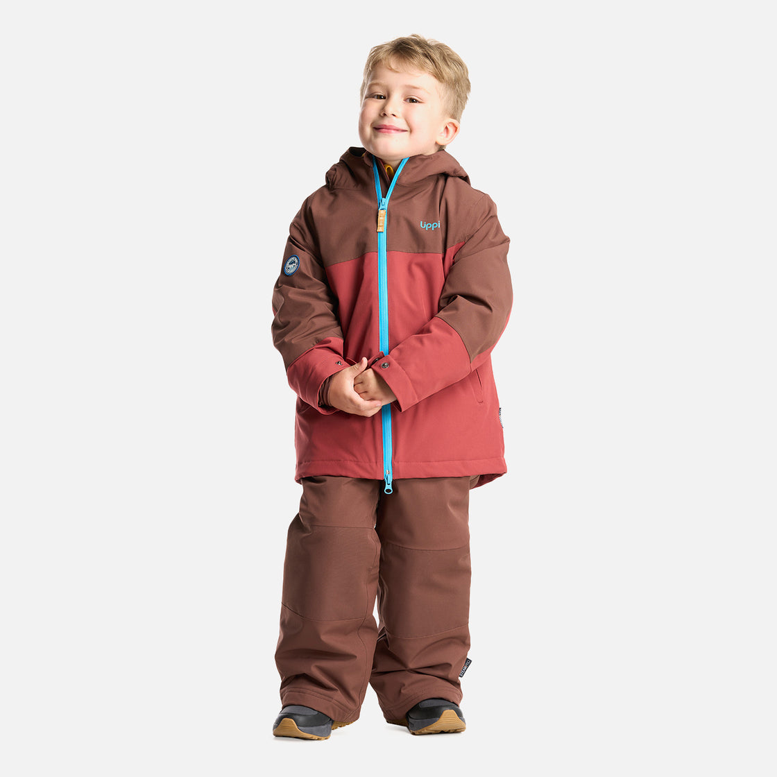 Chaqueta Niño Sierra Nevada B-Dry Steam-Pro Hoody Jacket Burdeo Lippi