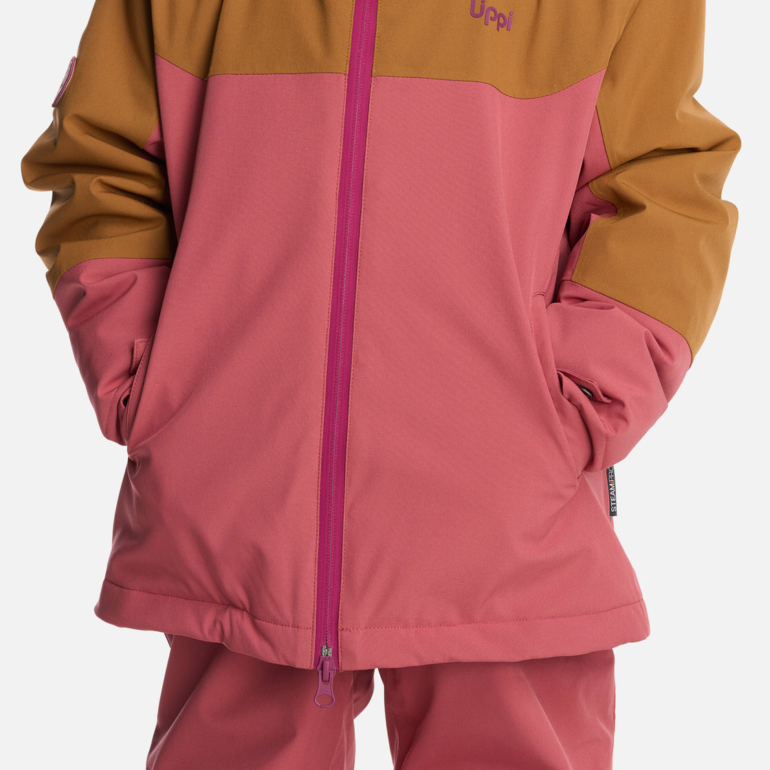 Chaqueta Niña Sierra Nevada B-Dry Steam-Pro Hoody Jacket Rosa Oscuro Lippi