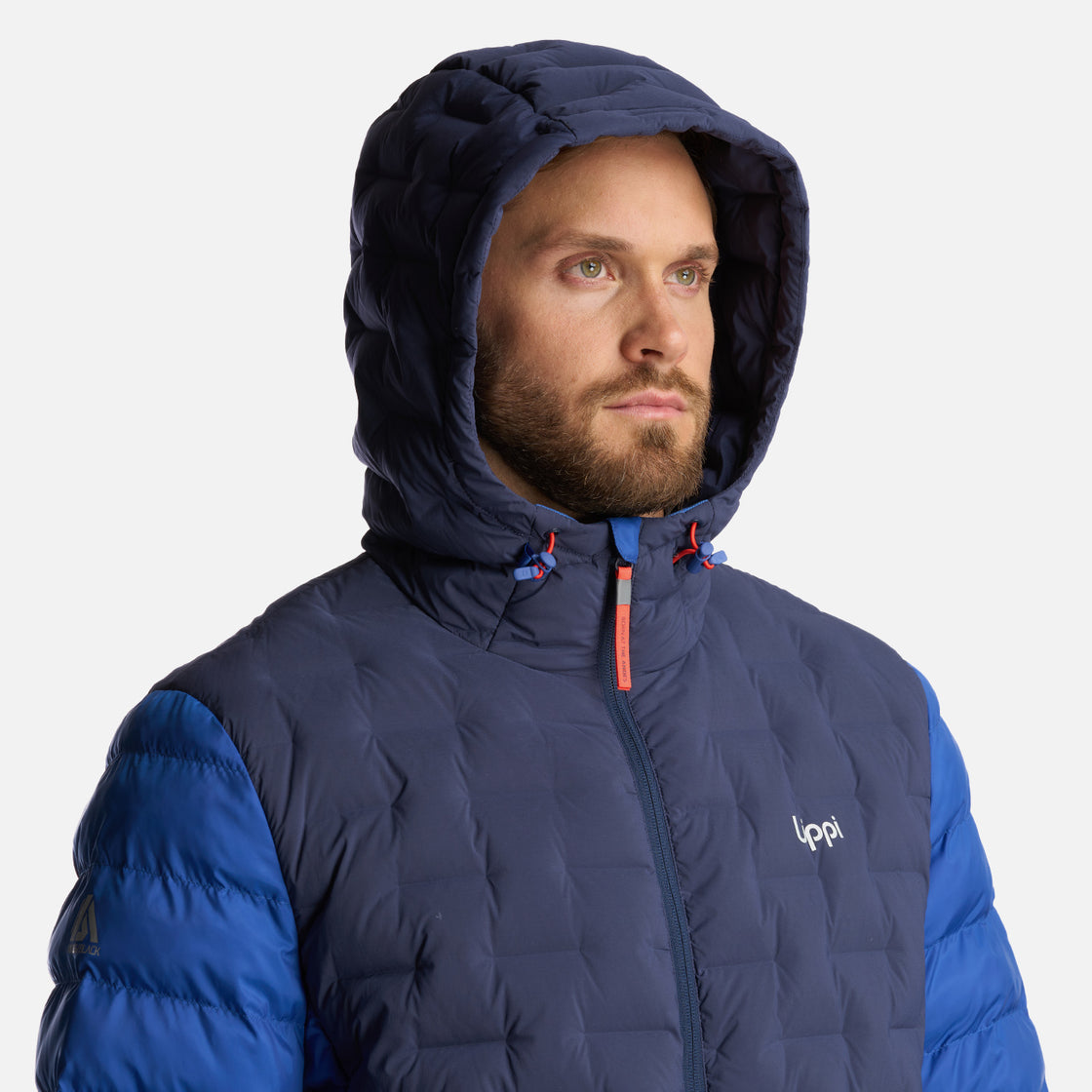 Chaqueta Hombre Bazpur EVO Down Hoody Jacket Azul Marino Lippi