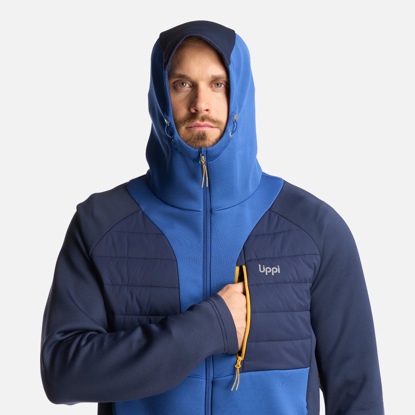 Chaqueta Hombre ColdMove WindBreaker SteamPro Hoody Jacket Azul Lippi