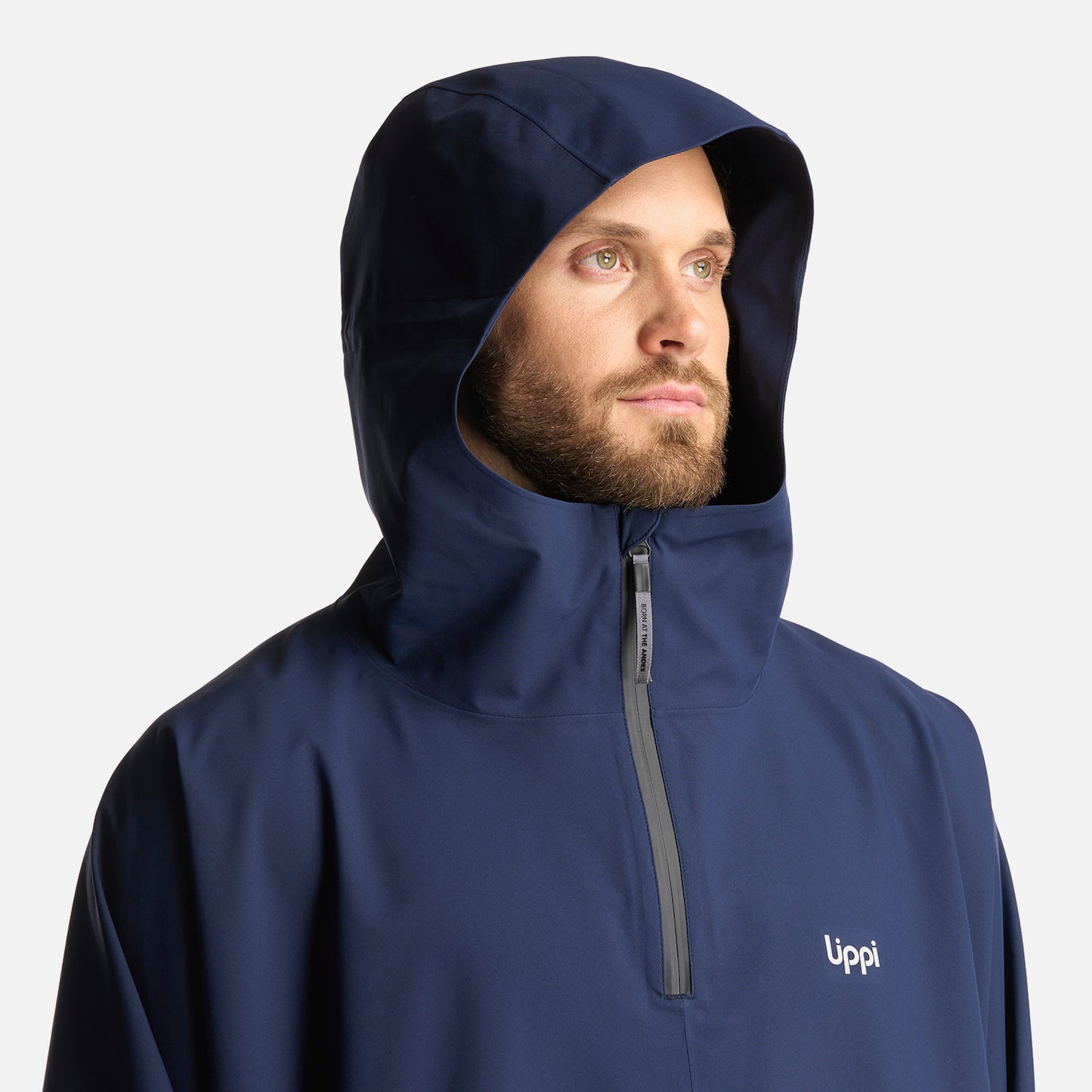 Chaqueta Hombre Galope B- Dry Rain Cover Azul Marino Lippi