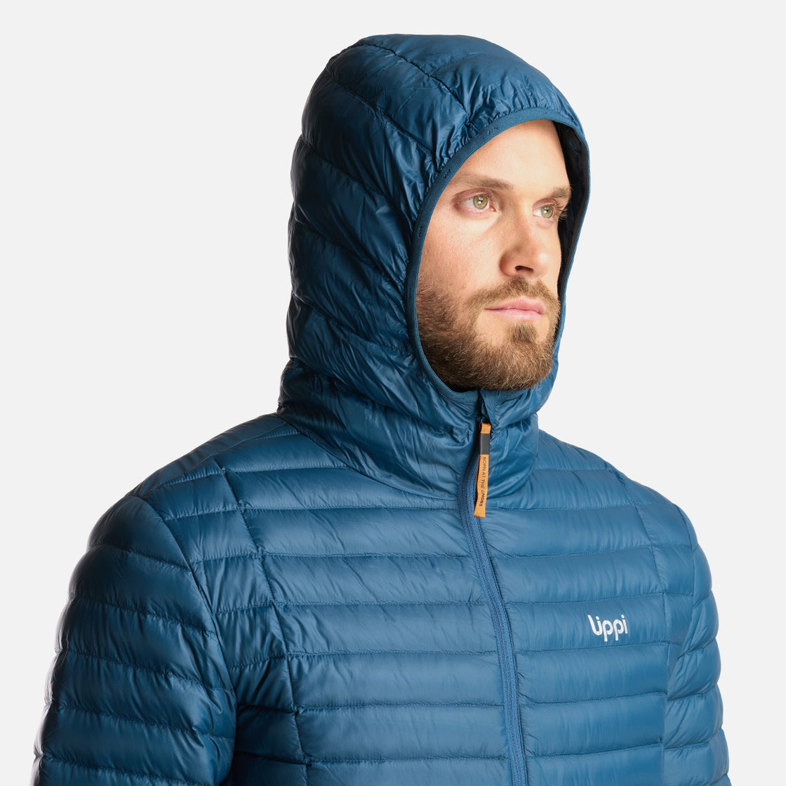 Chaqueta Hombre Peak Down Hoody Jacket Petroleo Lippi