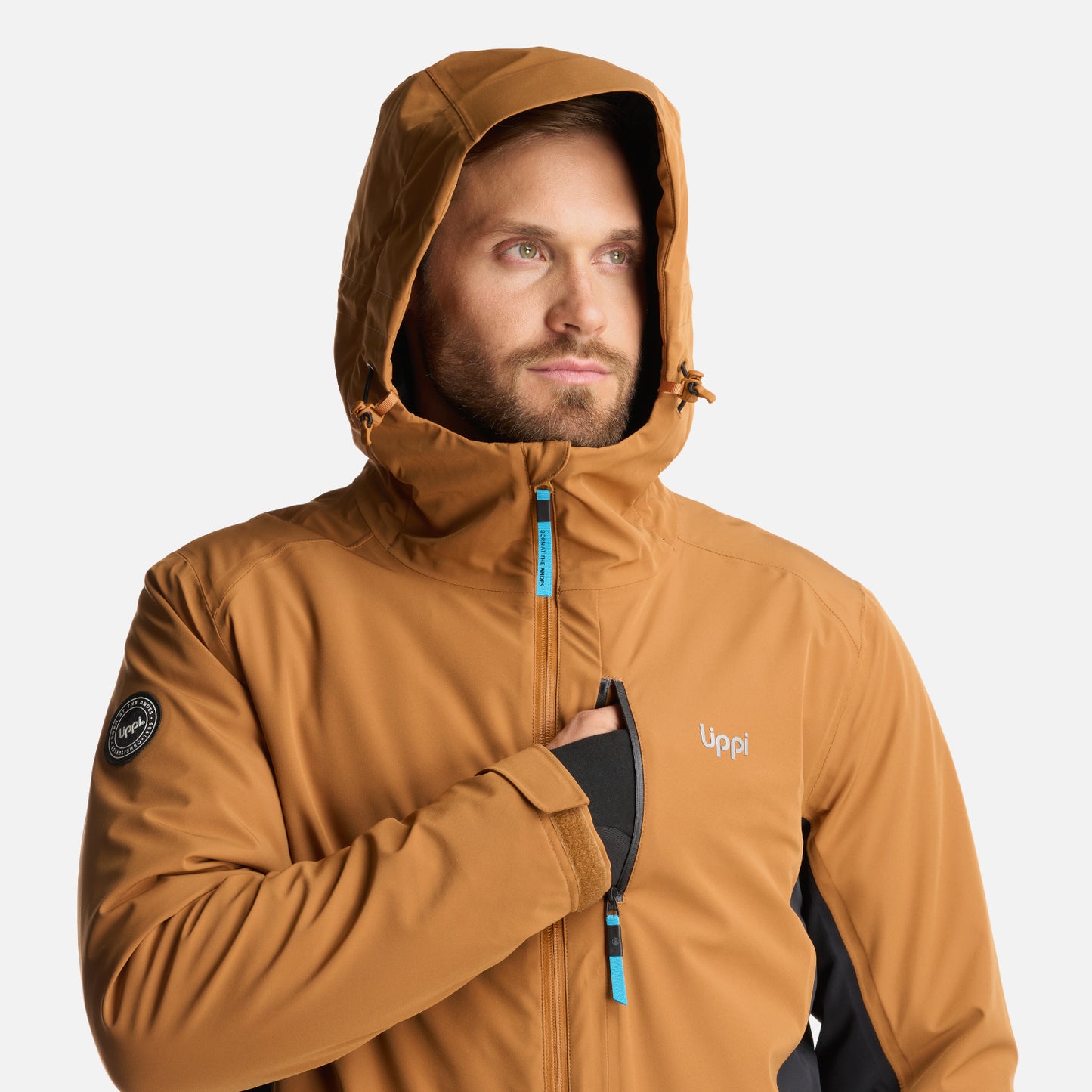 Chaqueta Hombre Snow Valley B-Dry Jacket Cafe Claro Lippi